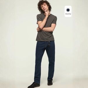 Lucky Brand 410 Athletic Straight Jeans Starship 30x32